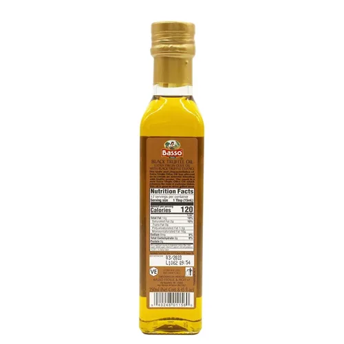 Vista 2 de Juego de aceite de trufa blanco y negro, tamaño de botella grande, 2 botellas de 8.5 onzas (8.5 fl oz), alto concentrado, High-Concentration