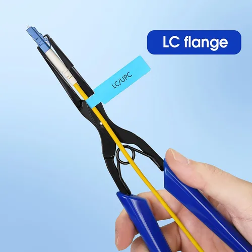Vista 8 de Alicates de fibra óptica Brida Abrazadera de brida de fibra óptica Conector de fibra eficiente Herramienta de inserción y extracción de brida