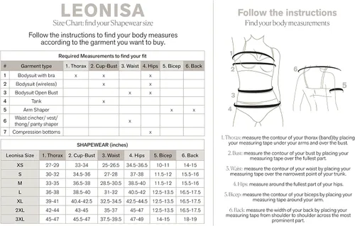 Vista 6 de Leonisa Fajas de compresión colombiana sin costuras - Fajas de entrenamiento más delgadas para mujeres