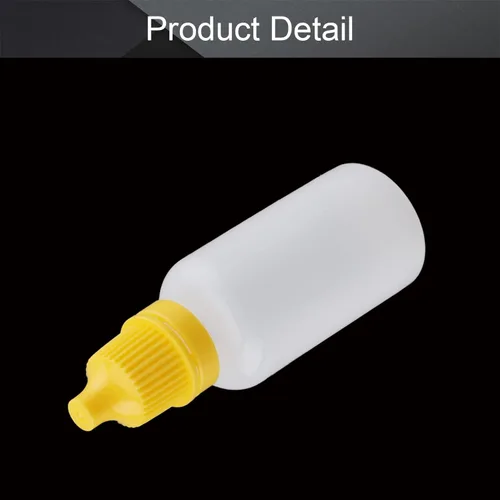 Vista 3 de Othmro Botellas cuentagotas de plástico de ojo de laboratorio de polietileno de 0.7 onzas, 10 piezas, 0.7 fl oz de gotero líquido para ojos