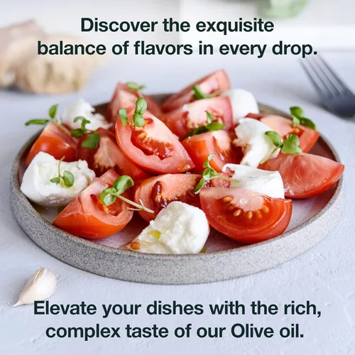 Vista 6 de MASSERIE DI SANTERAMO Aceite de oliva virgen extra sabroso, 8.5 FZ Cold-pressed extra virgin olive oil from Coratina olives. Robust, fruity flavor