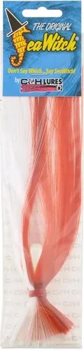 Vista 50 de C&H Lures Señuelos de Pesca Sea Witch - Originales Desde 1959, Faldas de Nylon Revelan Cabeza con Peso, 15 Colores, 8 Pesos de Cabeza, Señuelo