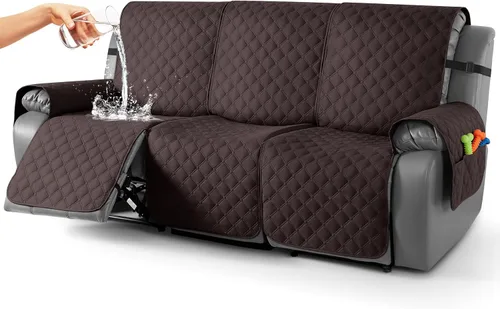 Vista 38 de TAOCOCO Fundas reclinables 100% impermeables, con correas para las piernas, funda de sofá reclinable reversible para silla reclinable, protector