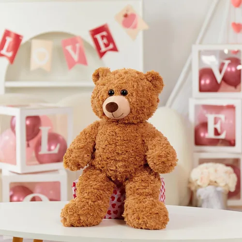 Vista 3 de Tezituor Oso de Peluche Pequeño Animales de Peluche 18 pulgadas, Lindo Oso de Peluche Juguetes de Peluche para Niños Niña Niño, Regalo de Peluche