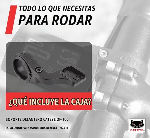 Vista 7 de CATEYE OF-100 - Soporte para computadora de bicicleta delantera