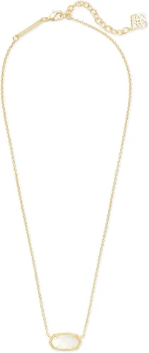 Vista 158 de Kendra Scott - Collar Elisa con dije para mujer, joyería de moda, chapado en oro de 14 quilates