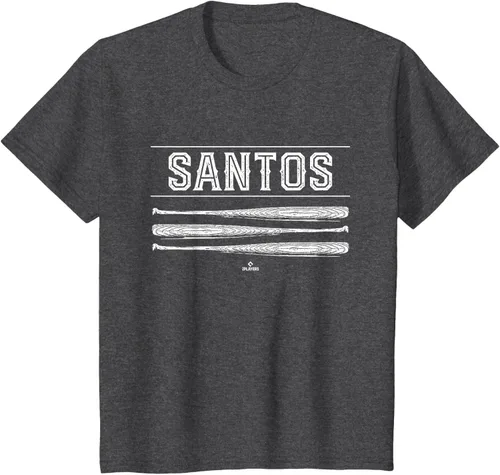 Vista 10 de Vintage Baseball Bat Gameday Lisandro Santos Prospect T-Shirt