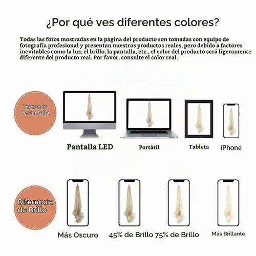 Vista 6 de IMISSU Extensión de pelo Cola de caballo Cabello flexible Colas de caballo Postizos (Negro)