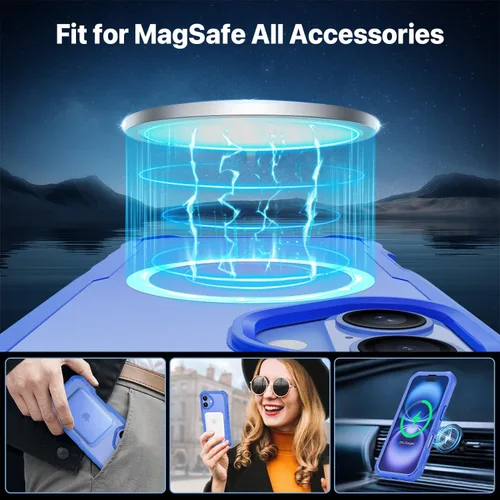 Vista 361 de CENHUFO Funda de privacidad para iPhone 11 Pro, funda de cuerpo completo con protector de pantalla de privacidad de vidrio templado 9H integrado