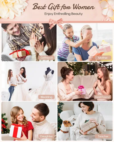 Vista 9 de Enthralite Joyero de viaje personalizado, artículos esenciales de viaje para mujeres, organizador de viaje pequeño, joyero para collares, aretes