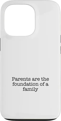Vista 10 de iPhone 16 Parents are the foundation of a family Case