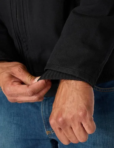 Vista 7 de Carhartt - Chaqueta activa aislada de pato lavado de ajuste holgado para hombre Negro