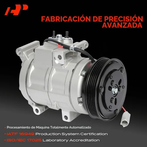 Vista 4 de A-Premium Compresor de aire acondicionado con embrague compatible con Mazda 3 2.0L 2010-2013, 3 Sport 2.0L 2010-2013, con compresor HCC-HS18N, 5