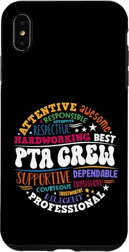 Vista 11 de iPhone XR Parents Teacher Association Team Supporter PTA Crew Case