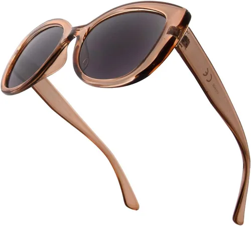 Vista 8 de VITENZI Gafas de sol con lectores para mujer, gafas de sol de lectura tintadas, Barletta