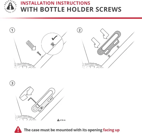 Vista 7 de Seatylock FoldyLock Mini Candado Plegable para Bicicleta - Candado de Bicicleta Ligero Patentado de Servicio Pesado - Protector Antirrobo con Llave
