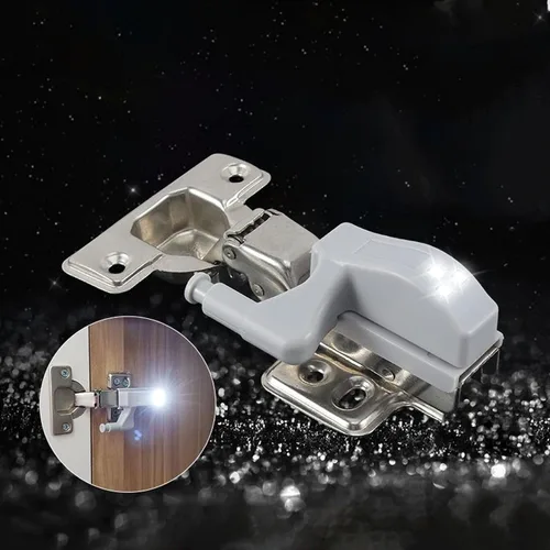 Vista 2 de Paquete de 10 luces LED con sensor de activación táctil de 3.1 x 2 x 2 pulgadas para armarios, apagado automático de 30 segundos, vida útil de 20000