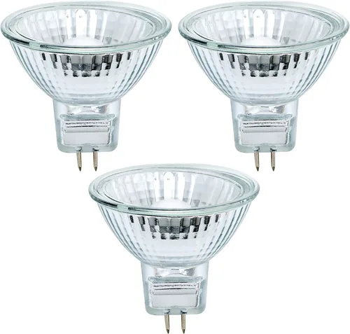 Vista 9 de MR16 Bombilla halógena foco reflector de abajo lámpara 10W 12V montaje en techo foco pista paisaje Malibu iluminación acento decorativo alto rico
