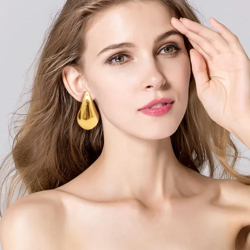 Vista 2 de Pendientes de moda para mujeres y niñas