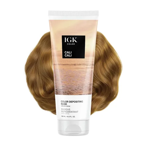 Vista 20 de IGK - Máscara de depósito de color A La Plage Boosts Shine & Enhances Blonde Tones, Refreshes Color, Conditioning Treatment, Vegan + Cruelty-Free