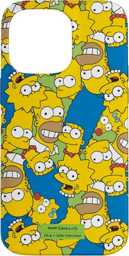Vista 21 de The Simpsons Homer Marge Bart Lisa Maggie Print - Carcasa para iPhone 17