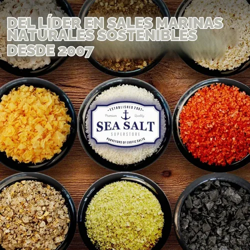 Vista 7 de Sea Salt Superstore Copos de sal marina escamosa, Baja Fleur de Sel