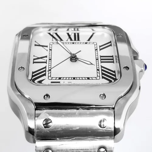 Vista 3 de Reloj de pulsera cuadrado de moda para hombre, 3ATM, impermeable, de acero sólido, MIYOTA 8215, relojes automáticos para hombre, viento automático