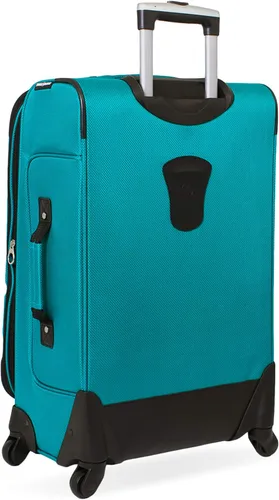 Vista 8 de SwissGear - Equipaje suave expandible Sion con ruedas, verde azulado