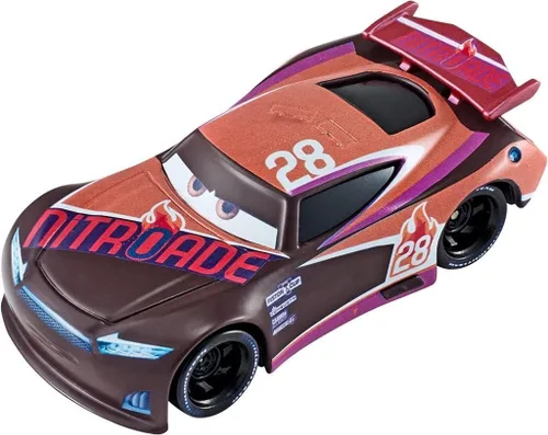Vista 2 de Disney Pixar Cars 3 Vehículo fundido a presión de Tim Treadless (Nitroade)