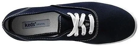 Vista 2 de Keds - Tenis Keds Champion de tela para mujer, Azul