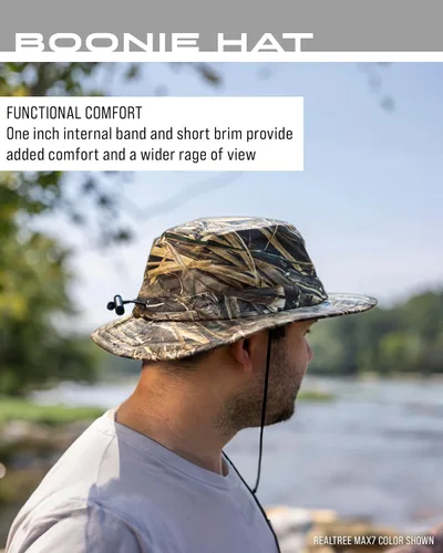 Vista 5 de FROGG TOGGS Boonie Hat - Sombrero de pesca que ofrece protección solar impermeable, transpirable