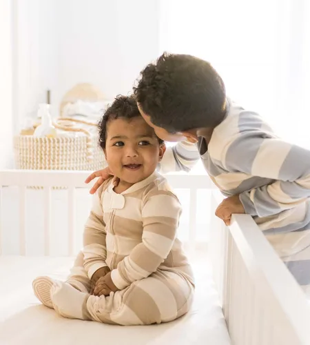 Vista 176 de Burt's Bees Baby - Pijama de una pieza para bebé, mameluco para dormir y jugar, algodón 100% orgánico, cremallera frontal