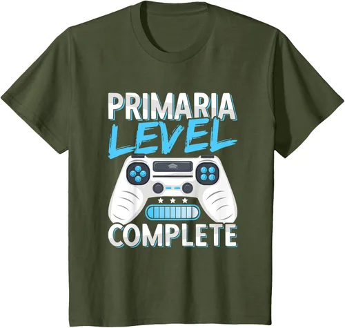 Vista 13 de Camiseta completa de diploma de escuela primaria de graduación, Negro