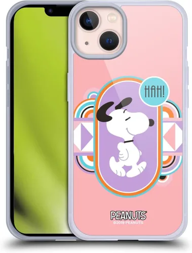 Vista 72 de Head Case Designs Snoopy Deco Dreams - Funda de gel suave con licencia oficial de Peanuts Blue Pattern compatible con Apple iPhone 7 Plus/iPhone 8