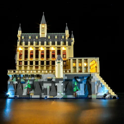 Vista 11 de BRIKSMAX Kit de iluminación LED para el Castillo de Hogwarts de Harry Potter - Compatible con el modelo de bloques de construcción Lego 71043 - No
