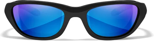 Vista 3 de Wiley X Airrage - Marco negro brillante con lentes de espejo polarizadas