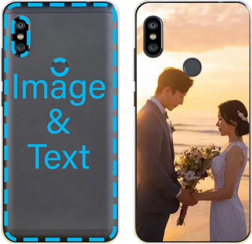 Vista 289 de Funda personalizada compatible con Oppo A1 Pro, fundas de teléfono personalizadas con imagen de foto, imagen de texto, cubierta transparente