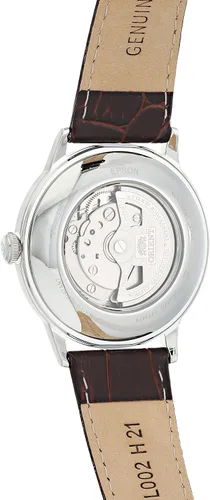 Vista 5 de ORIENT Bambino Open Heart - Reloj de pulsera para hombre, de acero inoxidable, estilo japonés, automático, con correa
