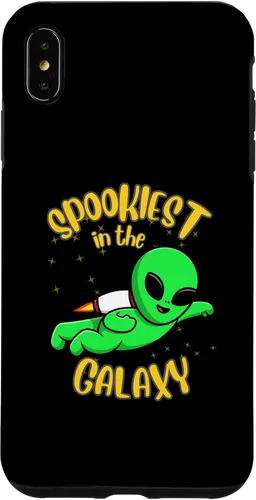 Vista 7 de iPhone 14 Alien Halloween Season Spooky Alien Lover Trick Or Treat Case
