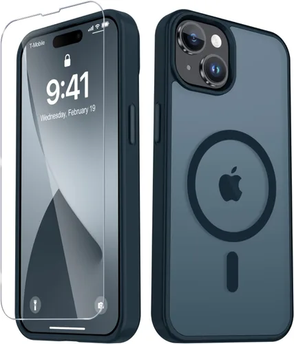 Vista 462 de Funda para Google Pixel 10 Pro XL, cubierta magnética mate, color negro Fit for MagSafe, Screen Protector included, Shockproof Military Grade