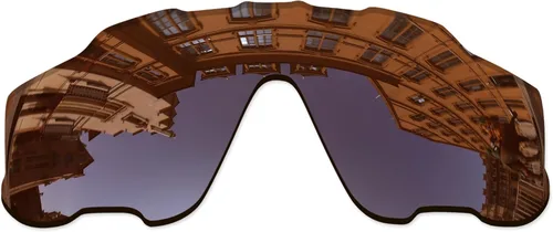 Vista 18 de Lentes de repuesto para gafas de sol Oakley Jaw-breaker OO9290 - Confirm Fit Resistente a los arañazos Abrigo de espejo negro polarizado