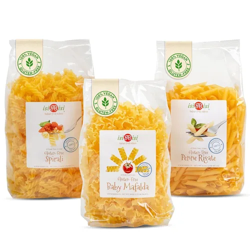 Vista 9 de isiBisi Muestra de pasta sin gluten, paquete de 6