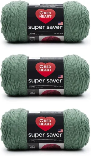 Vista 151 de Red Heart Hilo Super Saver, paquete de 3, camuflaje, 3