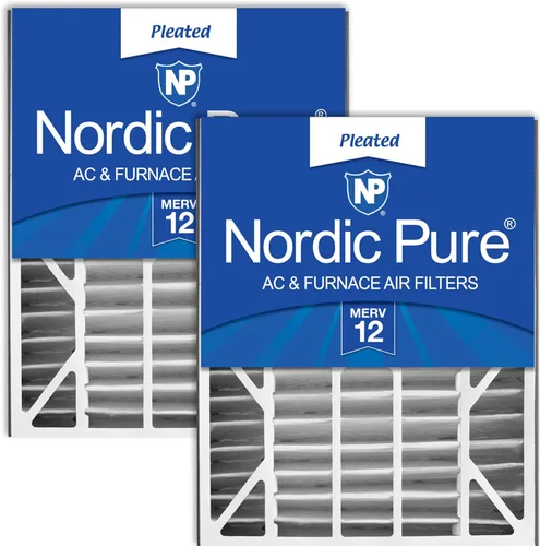 Vista 16 de Nordic Pure 20 x 25 x 5 (tamaño real: 19 3/4 x 24 1/4 x 4 7/8) Filtro de aire Air Bear Merv 8 de repuesto para reducción de olores de carbono puro