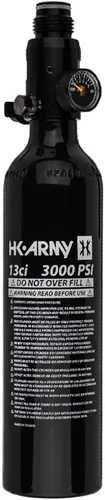 Vista 6 de HK Army Tanque de aire comprimido de aluminio HPA para paintball con sistemas de aire - Regulador estándar