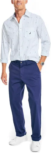 Vista 6 de Nautica Camisa de popelina estampada para hombre