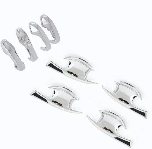Vista 7 de MUXEE 9 piezas de cubierta para manija de puerta exterior, cubierta para manija de puerta en forma de cuenco para Kia Forte K3 2019 2020 2021 2022