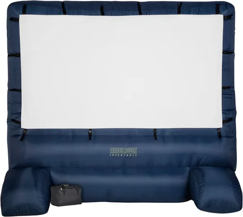 Vista 7 de Gemmy Pantalla de cine inflable, negro/gris/blanco