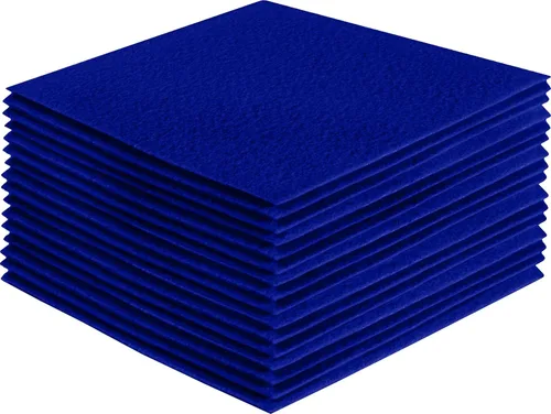 Vista 92 de FabricLA Hojas de fieltro acrílico para manualidades, cuadrados de fieltro precortados suaves de 4 x 4 pulgadas (3.9 in x 3.9 in), utiliza hojas