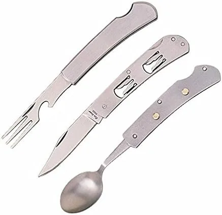 Vista 3 de Ka-Bar Hobo 3 en 1 - Herramienta múltiple con funda para comedor (1300)